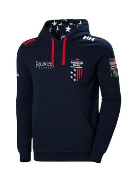 Sudadera Helly Hansen American Magic Marino Para Hombre