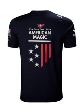 Camiseta Helly Hansen American Magic Marino