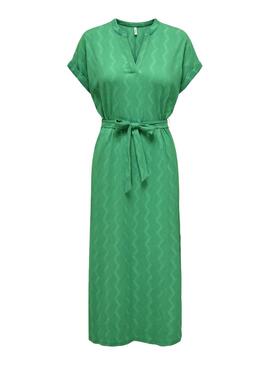 Vestido Only Dia Verde Para Mujer