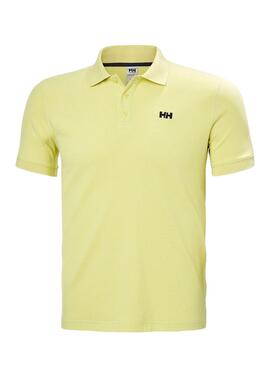 Polo Helly Hansen Driftline Verde Para Hombre