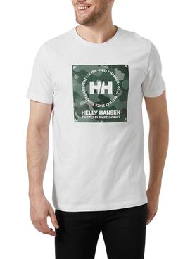 Camiseta Helly Hansen Core Blanco Para Hombre