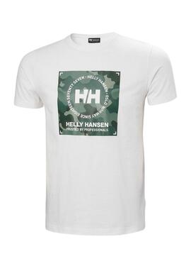 Camiseta Helly Hansen Core Blanco Para Hombre