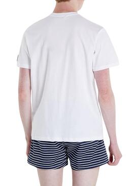 Camiseta Helly Hansen Core Blanco Para Hombre