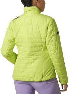 Cazadora Helly Hansen Crew Insulator Verde Para Mujer