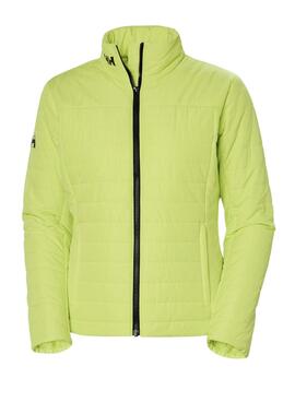 Cazadora Helly Hansen Crew Insulator Verde Para Mujer