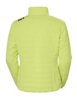 Cazadora Helly Hansen Crew Insulator Verde Para Mujer