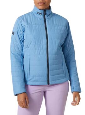 Cazadora Helly Hansen Crew Insulator Azul Para Mujer