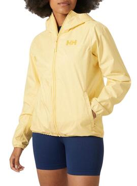 Cortavientos Helly Hansen Belfast Amarillo Para Mujer