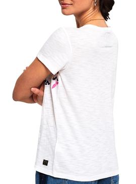 Camiseta Superdry Lexi Blanco Para Mujer