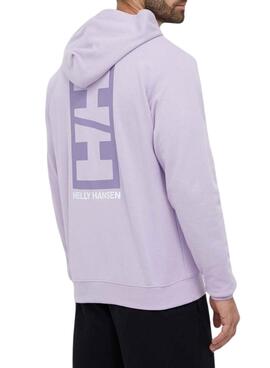 Sudadera Helly Hansen Core Lila Para Hombre