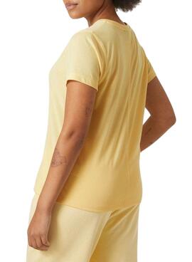 Camiseta Helly Hansen Allure Amarillo Para Mujer