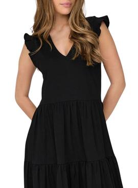 Vestido Only May Negro Para Mujer