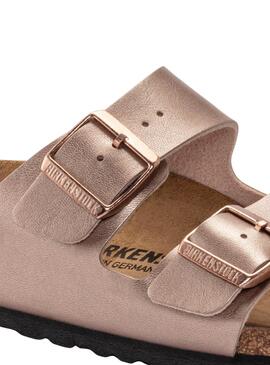 Sandalias Birkenstock Arizona Cobre Para Mujer