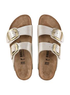 Sandalias Birkenstock Big Buckle Nacar Para Mujer