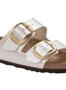 Sandalias Birkenstock Big Buckle Nacar Para Mujer