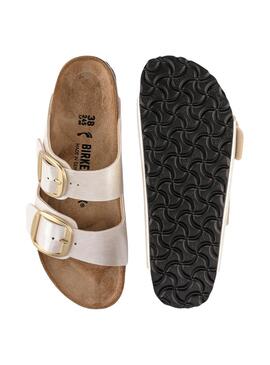 Sandalias Birkenstock Big Buckle Nacar Para Mujer