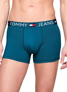 Pack 3 Calzoncillos Tommy Jeans Trunk Diff Multi Para Hombre