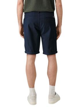 Bermudas Tommy Jeans Scanton Marino Para Hombre