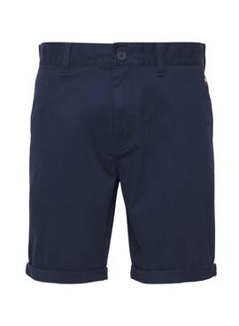 Bermudas Tommy Jeans Scanton marino para hombre