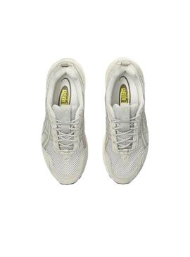 Zapatillas Asics Gel 1090 V2 Blanco y Neon Para Mujer