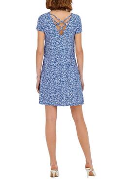 Vestido Only Bera Azul Para Mujer