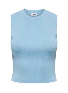 Top Only Majli Azul Para Mujer