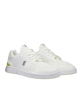 Zapatillas On The Roger Spin 2 Blanco y Neon Para Hombre