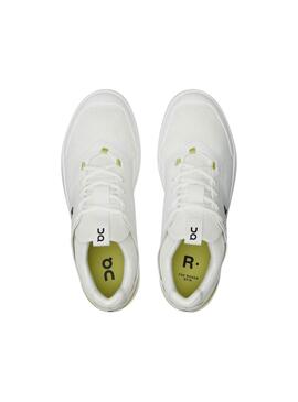 Zapatillas On The Roger Spin 2 Blanco y Neon Para Hombre