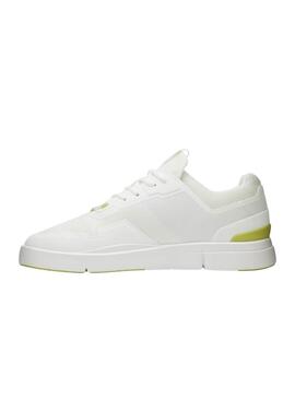 Zapatillas On The Roger Spin 2 Blanco y Neon Para Hombre