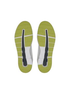 Zapatillas On The Roger Spin 2 Blanco y Neon Para Hombre