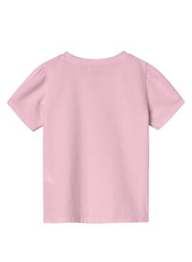 Camiseta Name It Fae Rosa Para Niña