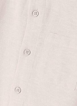 Camisa Name It Faher Lino Beige Para Niño