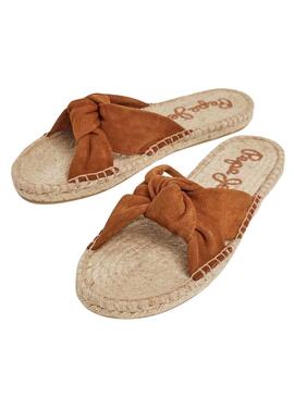 Sandalias Pepe Jeans Siva Marron Para Mujer