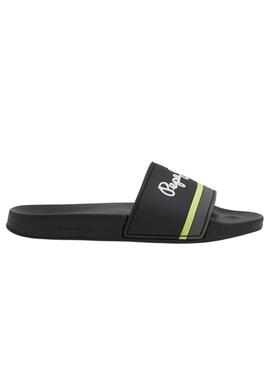 Chanclas Pepe Jeans Portobello Negro Para Hombre