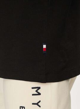 Camiseta Tommy Hilfiger 85 Negro Para Hombre