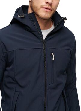 Cazadora Superdry Trekker Marino  Para Hombre 