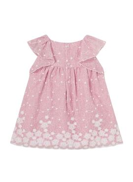 Vestido Mayoral Bordado Bambula Para Bebé