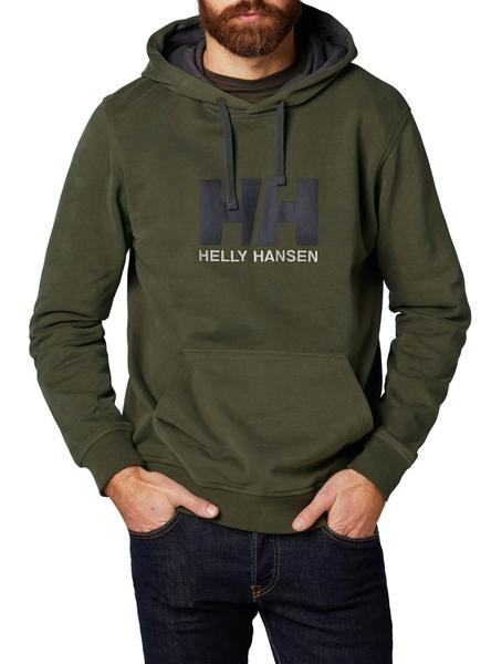 Sudadera Helly Hansen Logo Verde