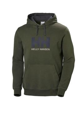 Sudadera Helly Hansen Logo Verde