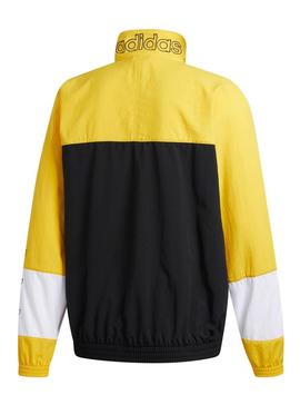 Chaqueta Adidas Blocked Warm Negro Amarillo Hombre