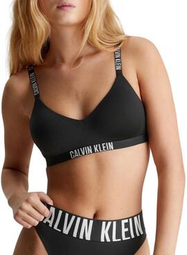 Bralette Calvin Klein Lined Negro Para Mujer