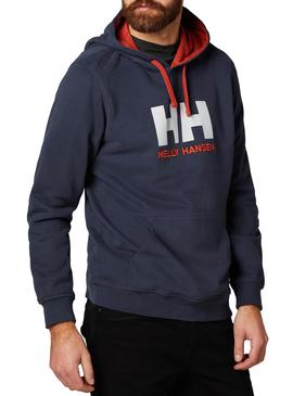 Sudadera Helly Hansen Logo Marino