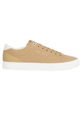 Zapatillas Tommy Hilfiger Essential Camel Para Hombre