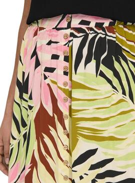 Falda Only Sandie Tropical Para Mujer