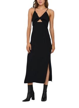 Vestido Only Iris Thalia Negro Para Mujer