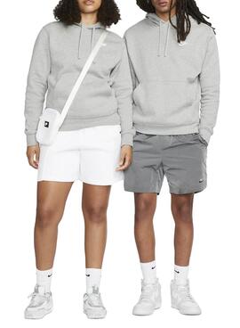 Sudadera Nike Sportswear Club Fleece Capucha Gris