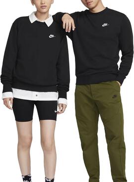 Sudadera Nike Sportswear Club French Terry Negro