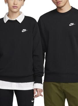 Sudadera Nike Sportswear Club French Terry Negro