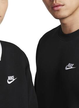 Sudadera Nike Sportswear Club French Terry Negro