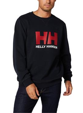 Sudadera Helly Hansen Logo Crew Marino